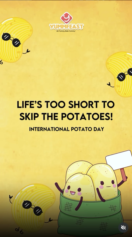 he humble potato—making our lives better everyday!😋🥔